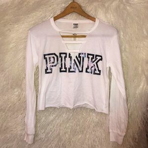 PINK victoria’s secret long sleeve shirt
